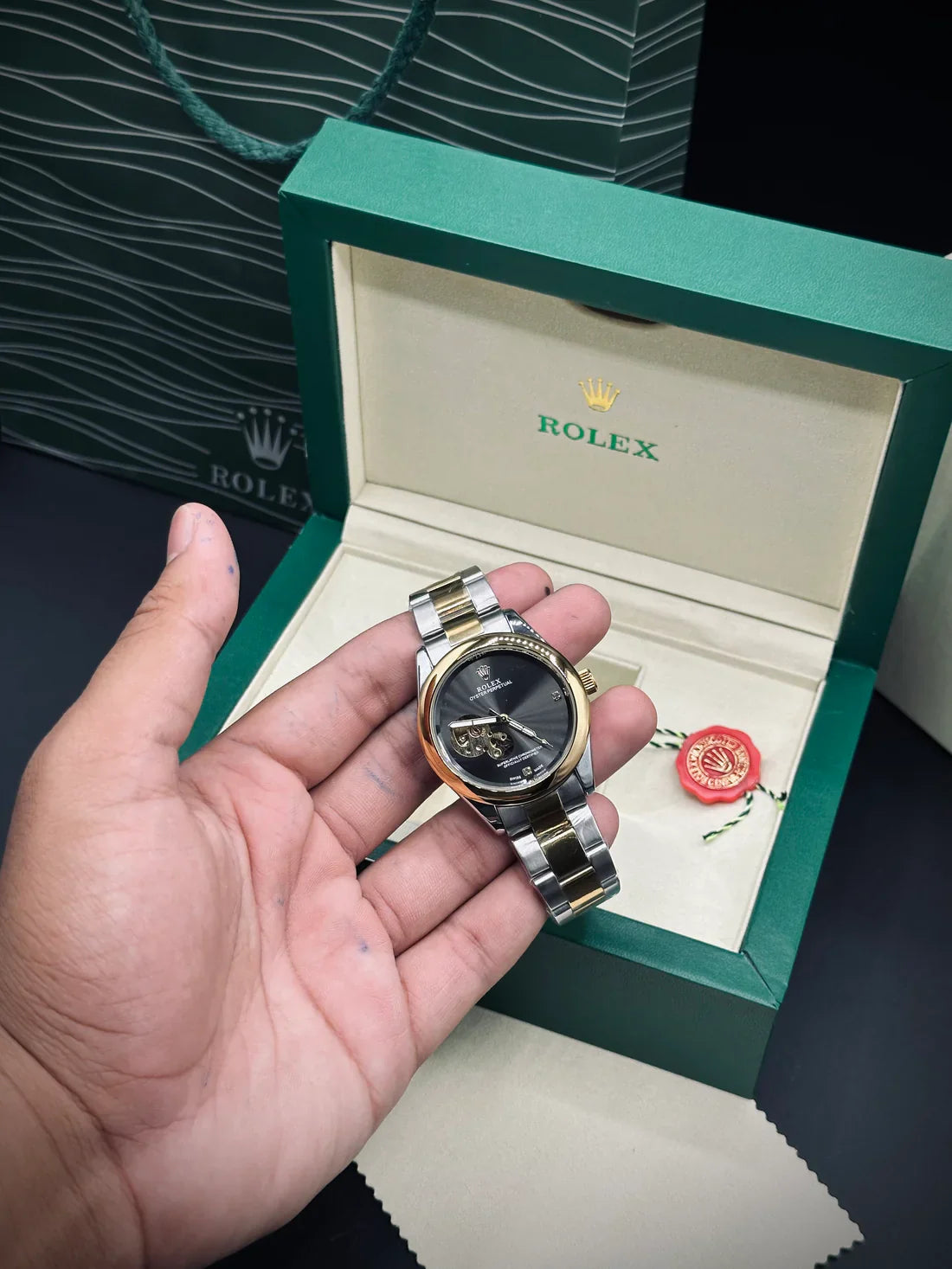 Rolex Skeleton Auto