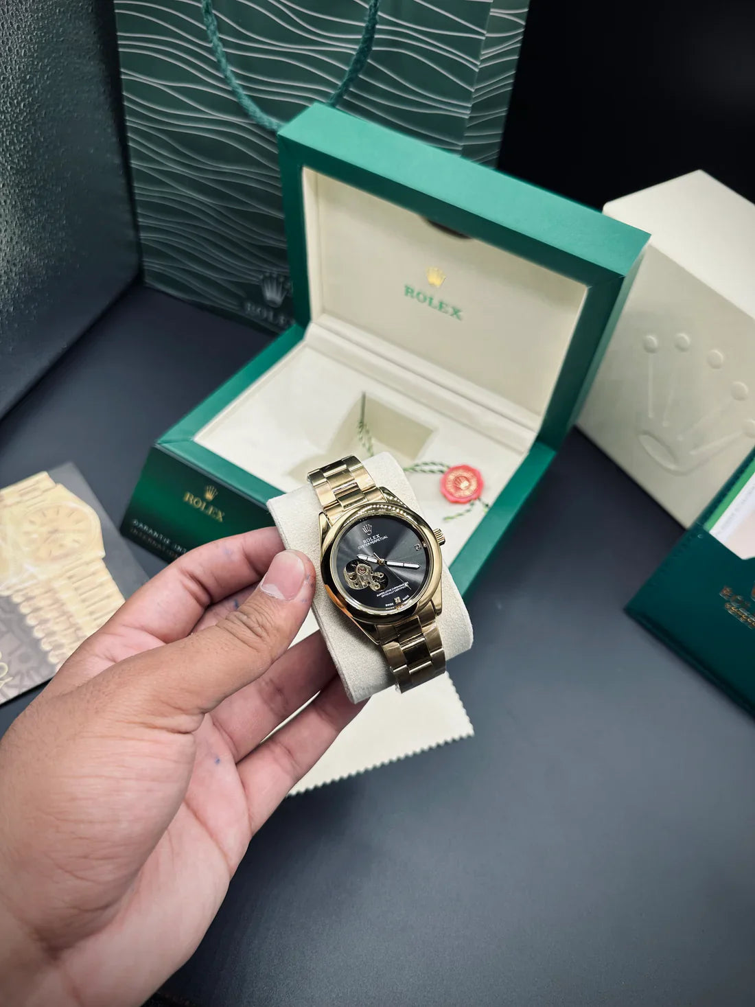 Rolex Skeleton Auto