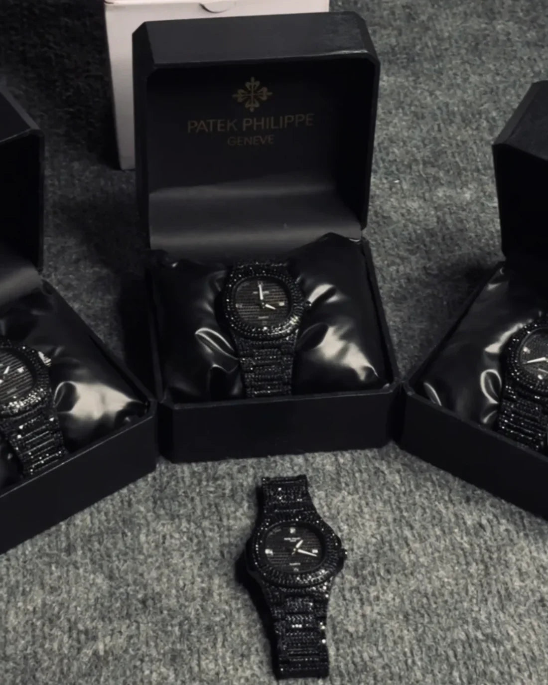 Patek Philippe Iced-toned Black