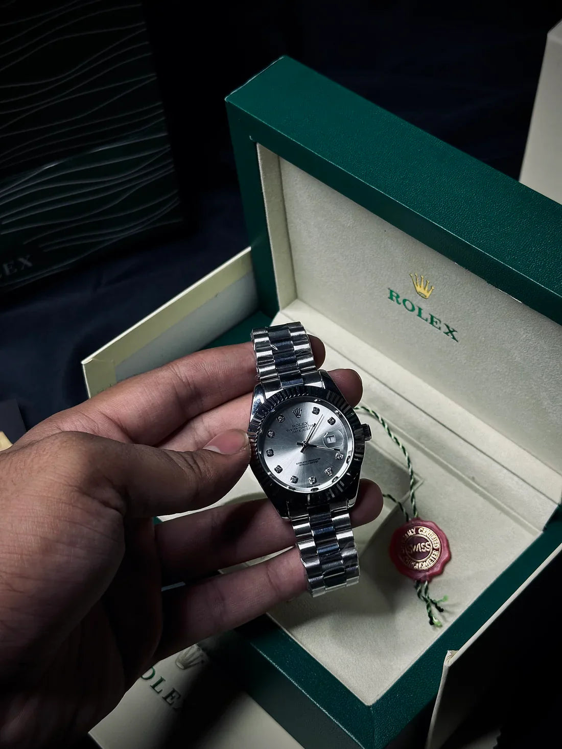 Rolex date-just kangaroo
