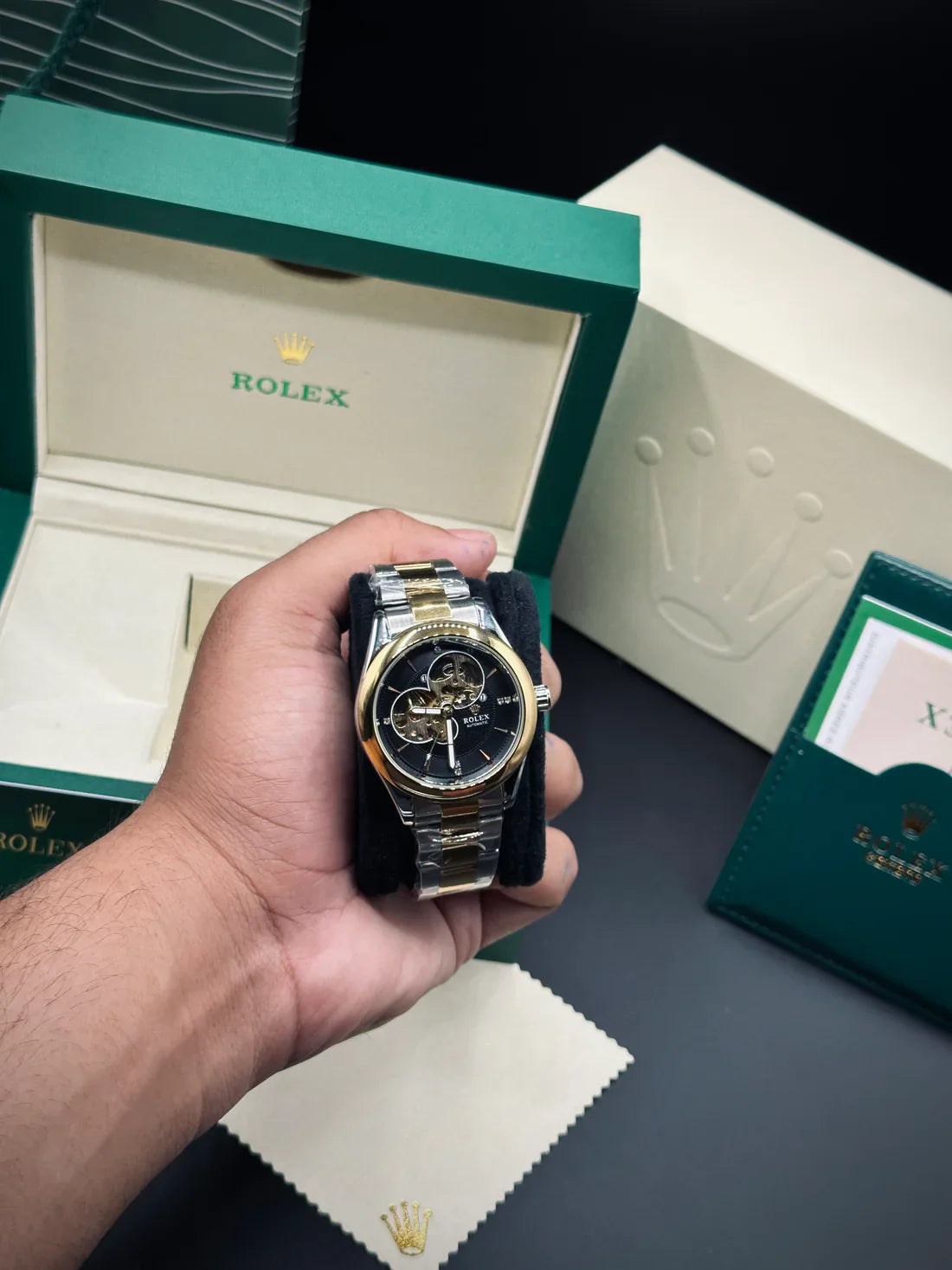 Rolex Skeleton Auto
